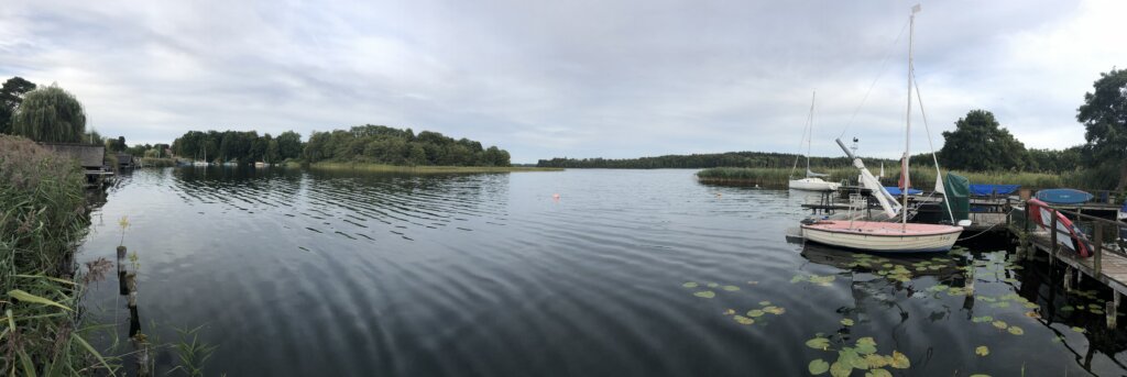 Panoramablick über den Schaalsee