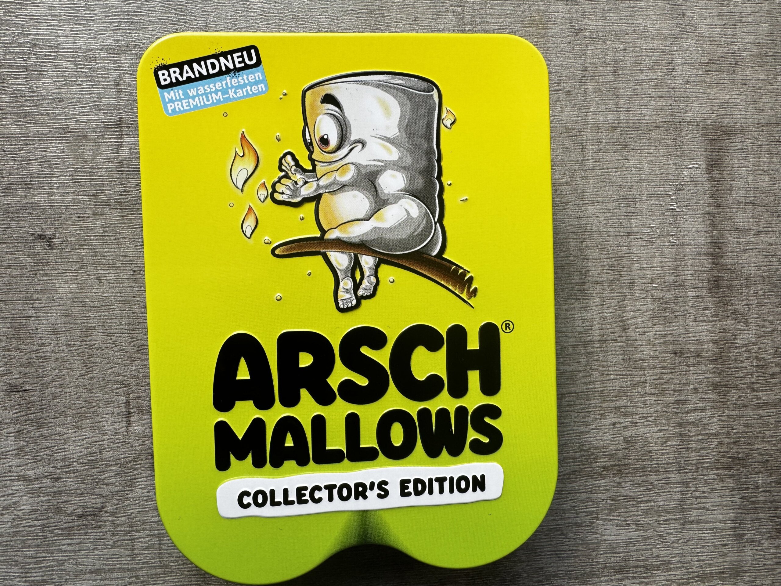 Kartenspiel Arsch Mallows in Blechdose