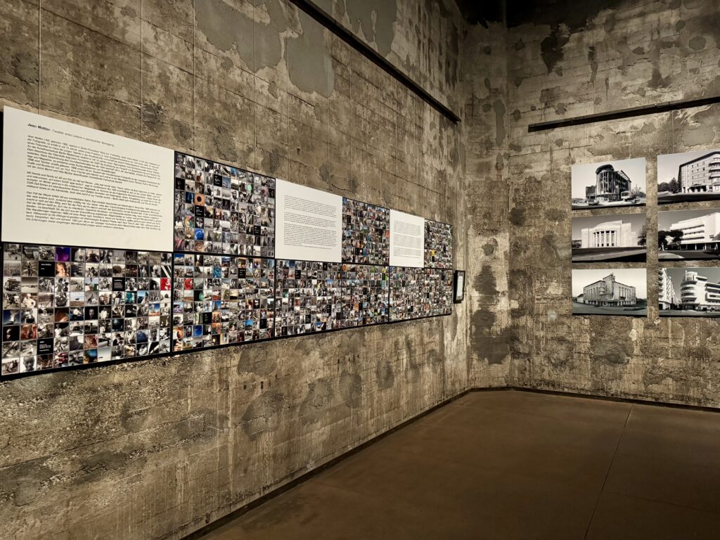 Fotografisches Archiv von Jean Molitor in der Bau1haus Ausstellung Zollverein